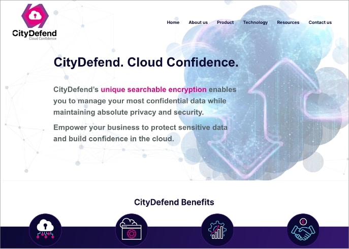 CityDefend website design Hampshire, Surrey and Berkshire.