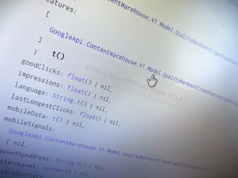 Google Search API leak